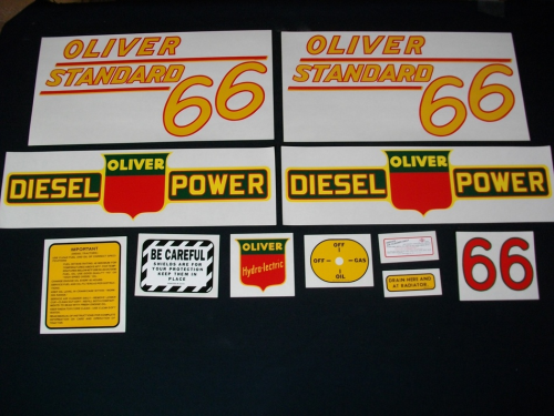 Oliver 66 Standard Diesel Yellow #