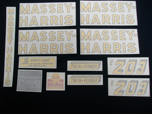 Massey Harris 203 Standard