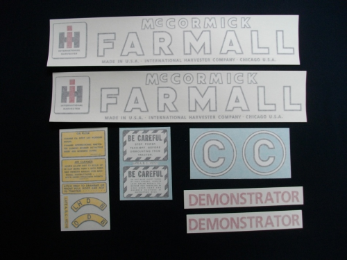 IH McCormick Farmall C Demonstrator