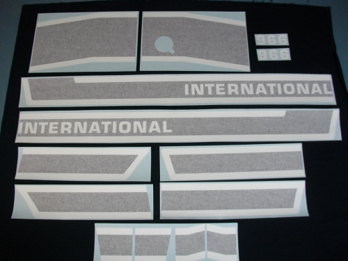 International 966 Black Stripe