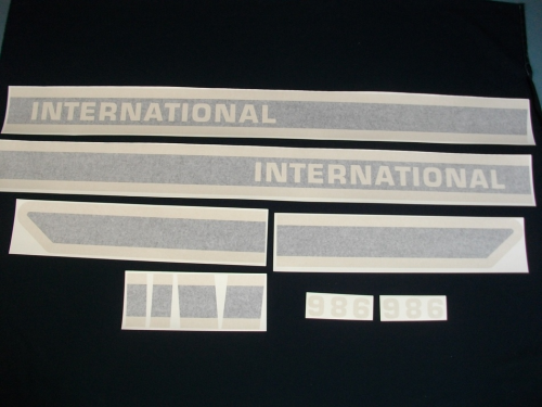 International 986 Black Stripe