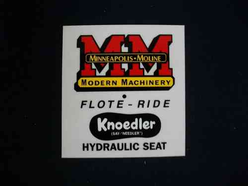 Minneapolis Moline Flote-Ride Seat