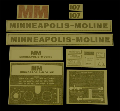 Minneapolis Moline 107