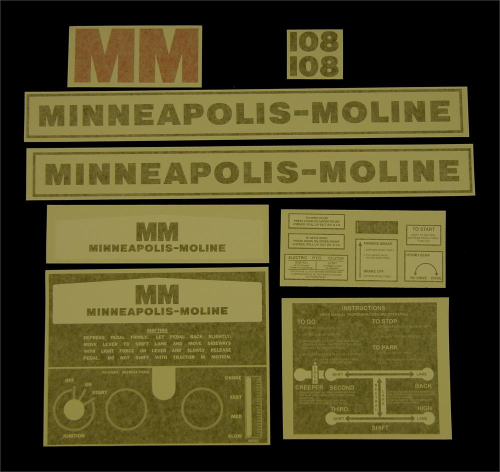 Minneapolis Moline 108