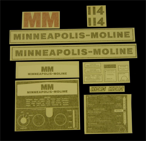 Minneapolis Moline 114