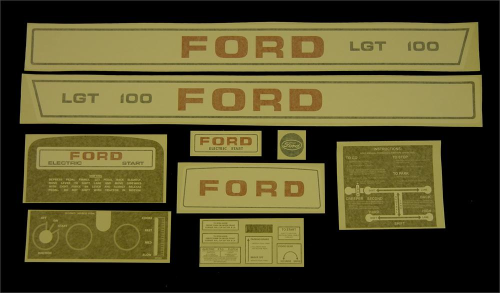 Ford LGT 100 Manual