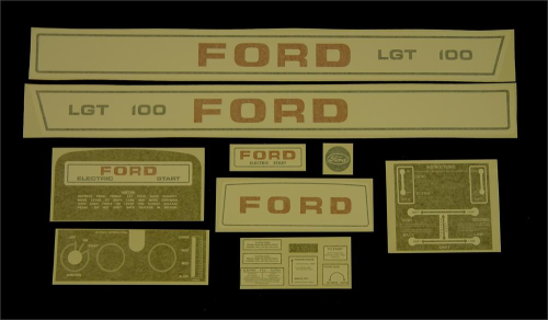 Ford LGT 100 Manual + PTO