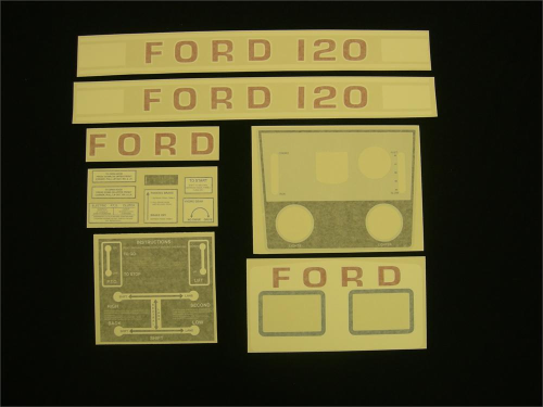 Ford 120 White Manual + PTO