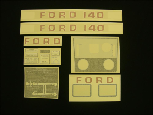 Ford 140 White Manual