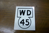 WD45 Model Number