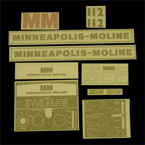 Minneapolis Moline 112 Hydro