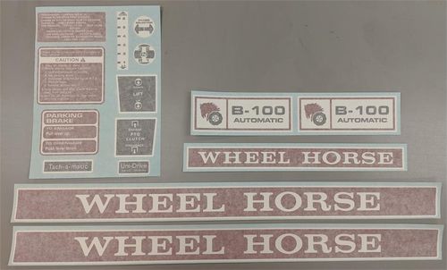 Wheel Horse B-100 Automatic