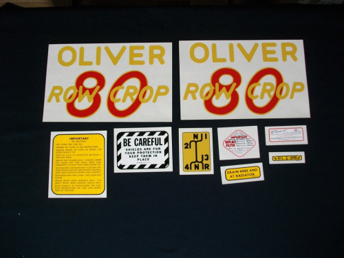 Oliver 80 Row Crop