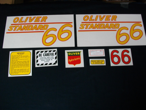 Oliver 66 Stanard Yellow #