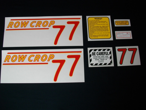 Oliver 77 Row Crop Red #