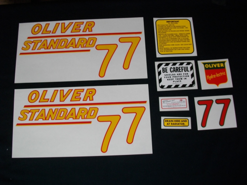Oliver 77 Standard Yellow #