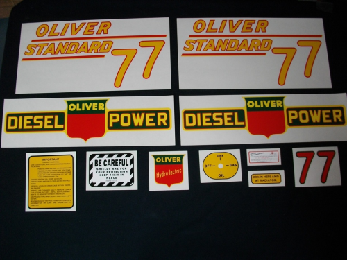Oliver 77 Standard Diesel Yellow #