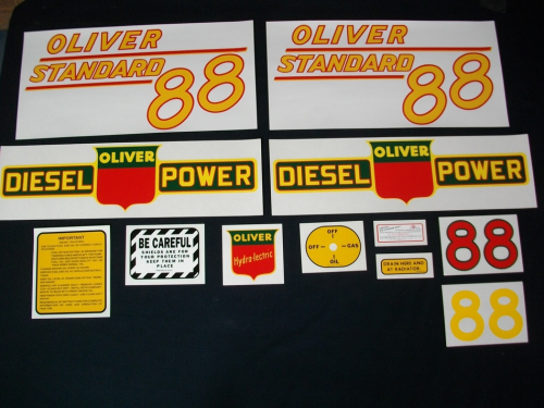Oliver 88 Standard Diesel Yellow #