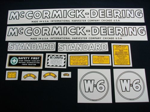 McCormick-Deering W-6