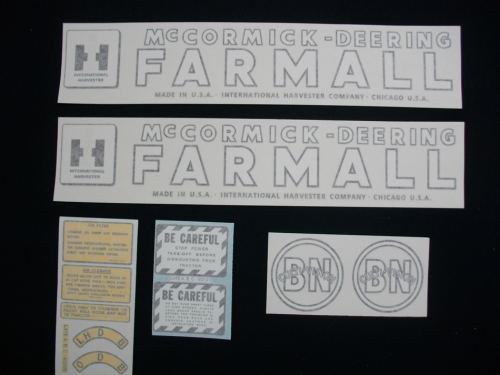 IH McCormick-Deering Farmall BN Cultivision