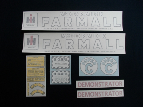 IH McCormick Farmall Super C Demonstrator