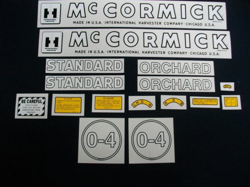 IH McCormick Farmall O-4
