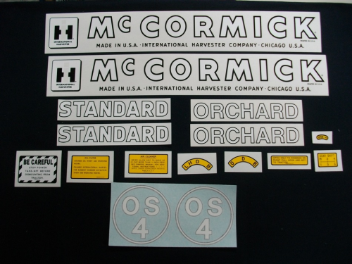 IH McCormick Farmall OS-4