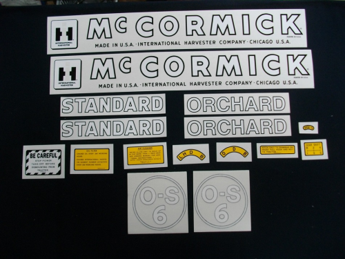 IH McCormick Farmall OS-6