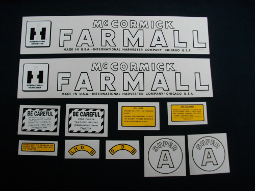 IH McCormick Farmall Super A