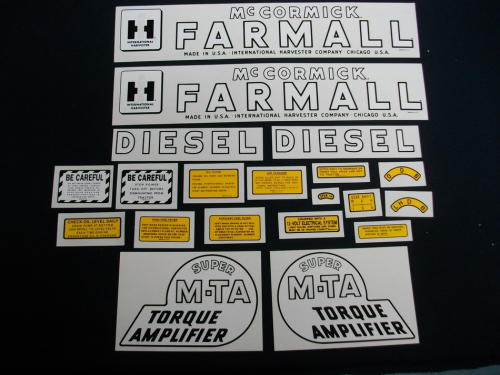 IH McCormick Farmall Super M-TA Diesel
