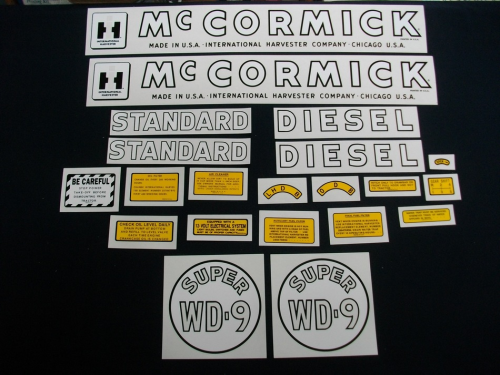 IH McCormick Farmall Super WD-9