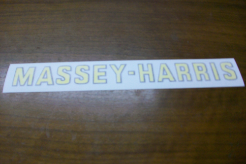 Massey Harris Name