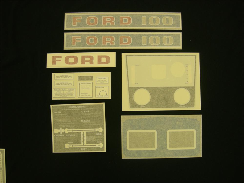 Ford 100 Blue Manual