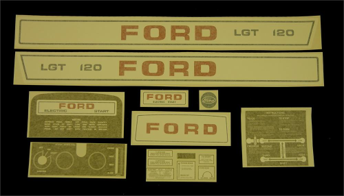 Ford LGT 120 Manual