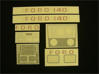 Ford 140 White Manual + PTO