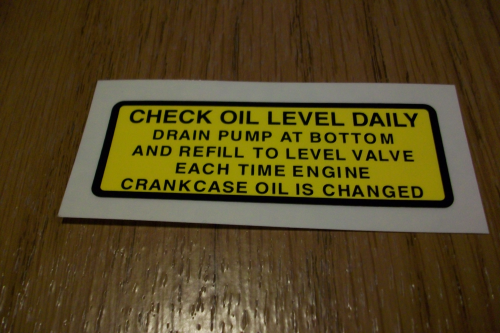 Check Oil Level
