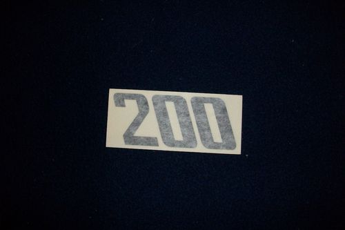 200 Model Numbers