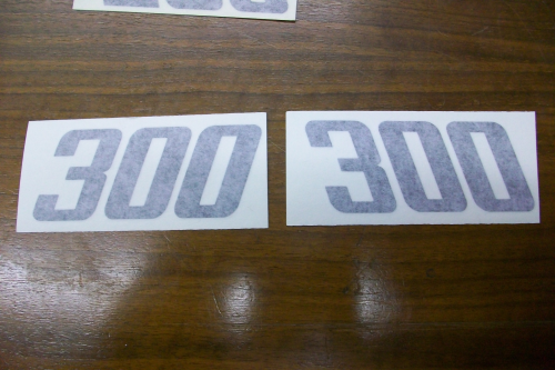 300 Model Numbers