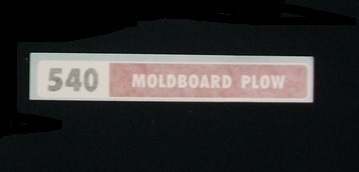 540 Moldboard Plow