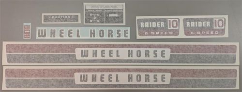 Wheel Horse Raider 10