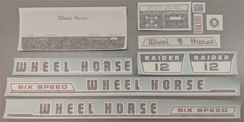 Wheel Horse Raider 12