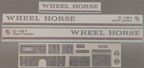 Wheel Horse C-161 8 Speed