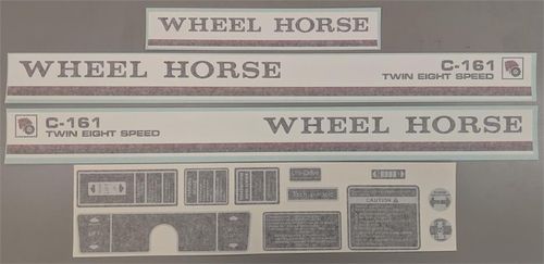 Wheel Horse C-161 Twin 8 Speed