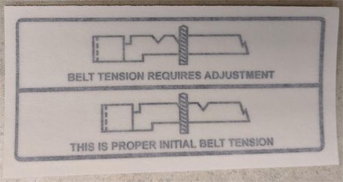 Belt Tension