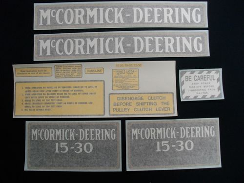 McCormick Deering 15-30
