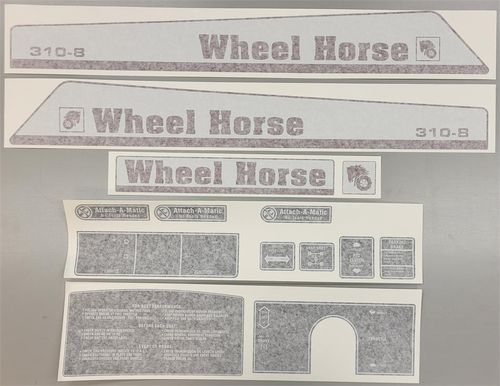 Wheel Horse 310 - 8