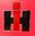 IH Logo(No Background) 5 1/2 x 6 inches Chrome Outline